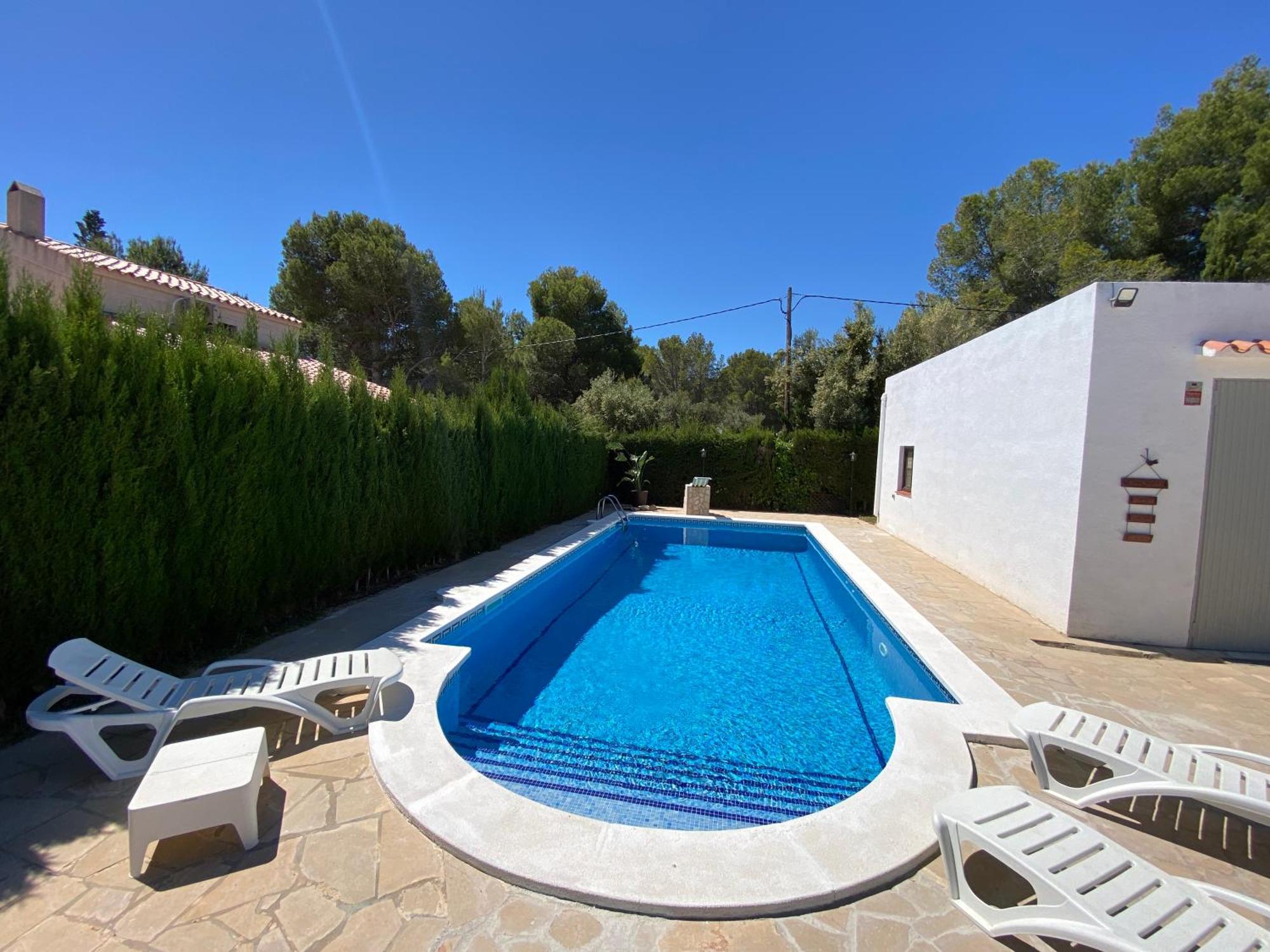 Villa Caramonte, En Costa Dorada Les Tres Cales Exterior foto