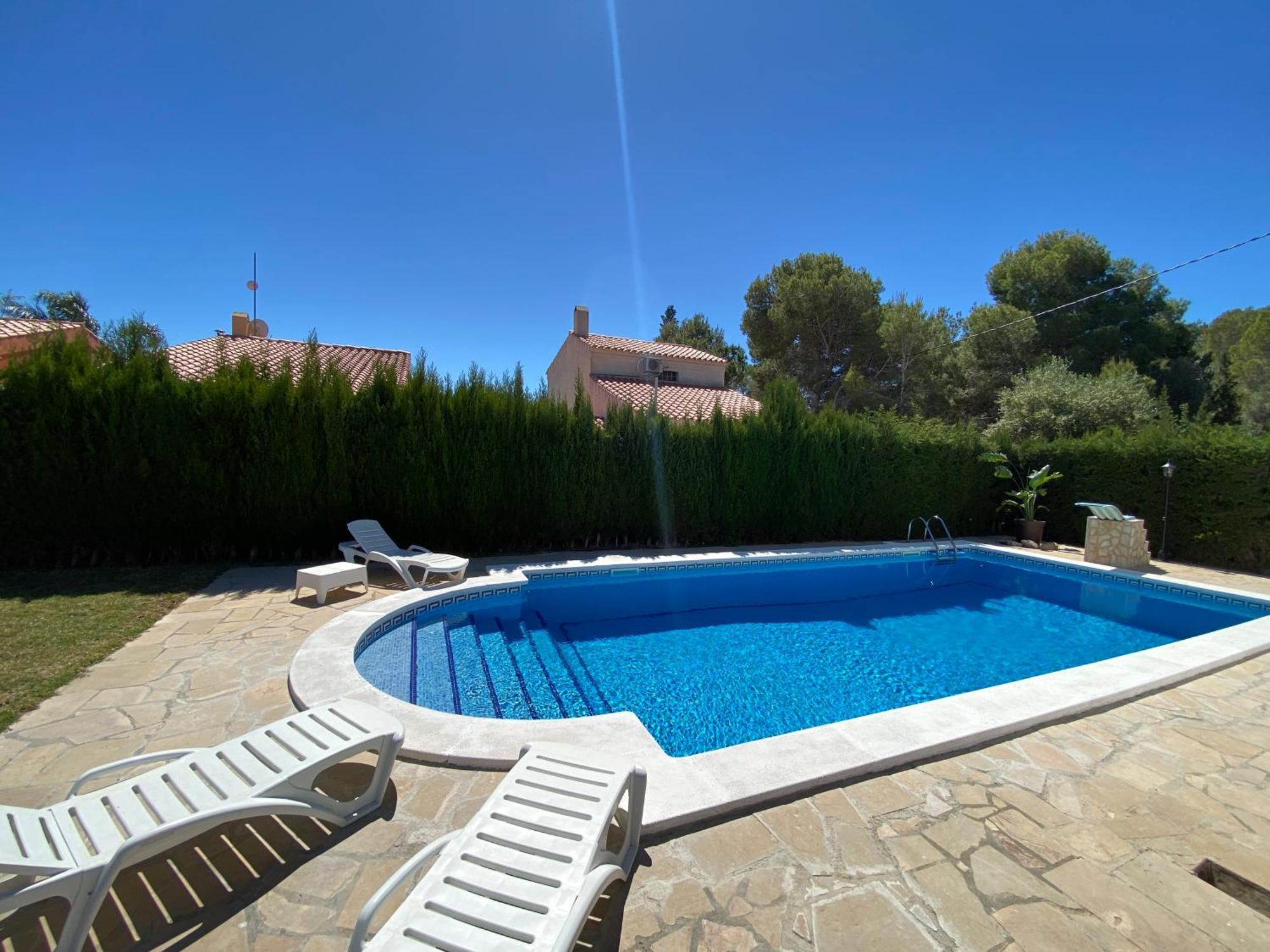 Villa Caramonte, En Costa Dorada Les Tres Cales Exterior foto