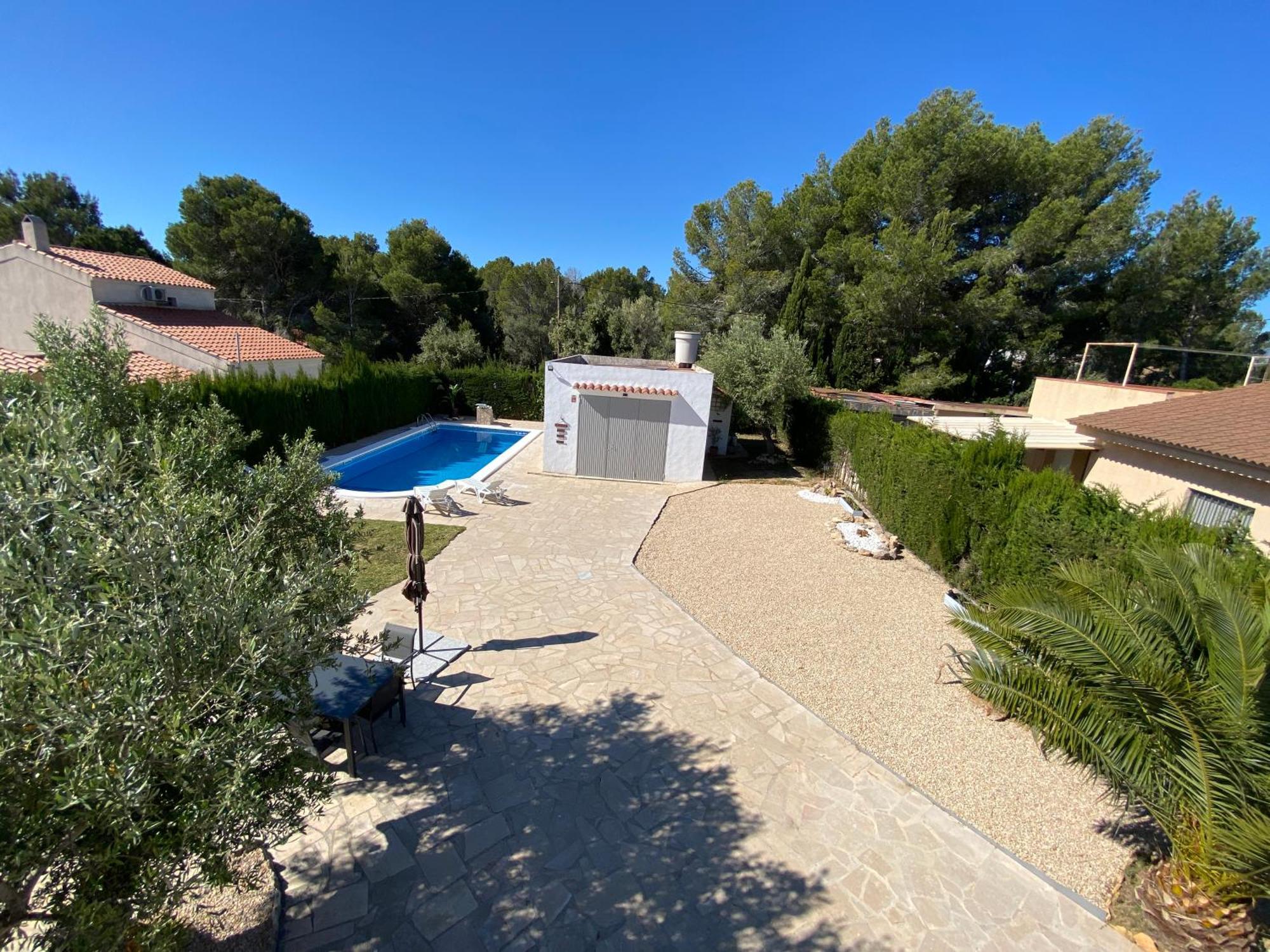 Villa Caramonte, En Costa Dorada Les Tres Cales Exterior foto
