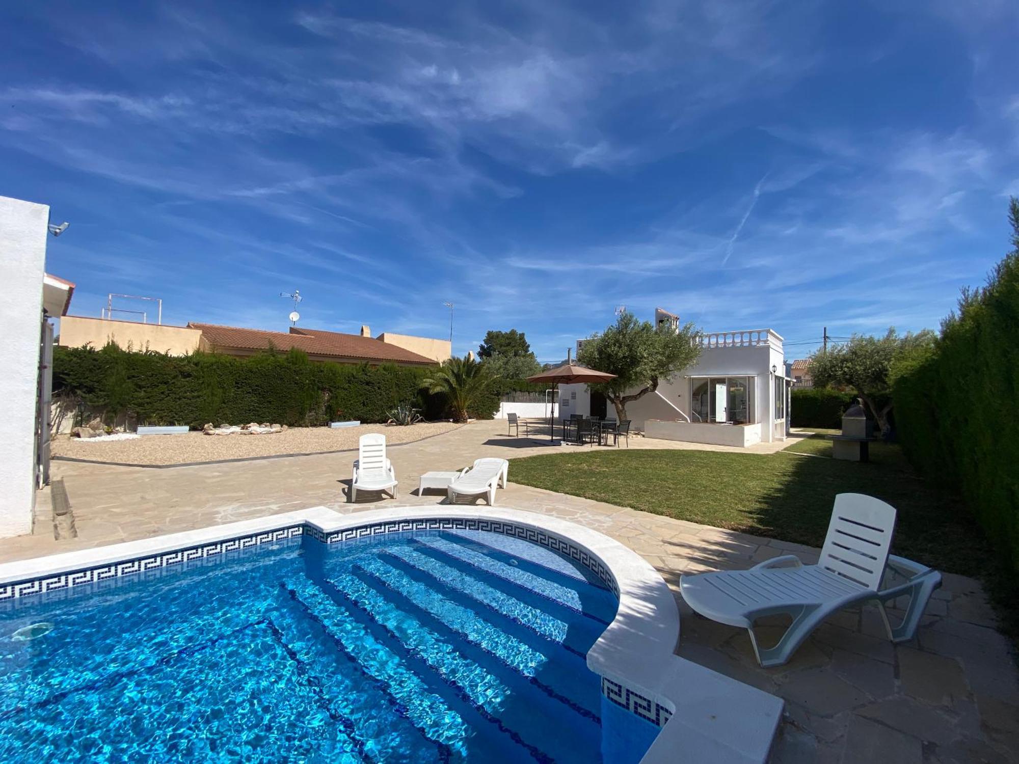 Villa Caramonte, En Costa Dorada Les Tres Cales Exterior foto